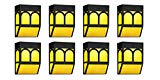 Solar Powered Color Changing Mount Light Outdoor Landscape Garden Yard Fence Warm (8) Review