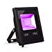 LOHAS UV Light Black Flood Light Outdoor, UV Lights for Plant 10W LED(85W Equivalent), 385-400nm UV-A Waterproof Blacklight Lighting for Neon Glow, Party, Stage Lighting, Fluorescent Effect, Halloween