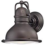 Cheap Westinghouse 6204600 Orson One-Light LED Outdoor Wall Fixture, Oil Rubbed Bronze Finish with Clear Prismatic Lens