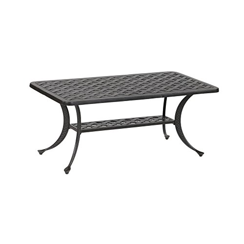 Cheap iPatio Sparta 21x 42 inch Standard Outdoor Modern Style Coffee Table