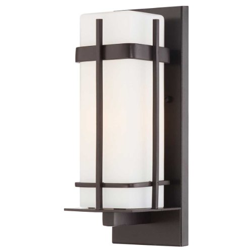 Minka Lavery 72352-615B-PL 1 Light Outdoor Wall Mount Lighting, Dorian Bronze