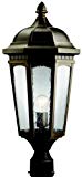 Kichler 9532RZ Courtyard Outdoor Post Mount 1-Light, Rubbed Bronze Kichler 9532RZ Courtyard Outdoor Post Mount 1-Light, Rubbed Bronze