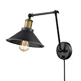 Dazhuan Vintage Orb Metal Shade Outdoor Wall Light with Glass Exterior Wall Lantern Wall Sconce Lamp Review