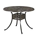 Home Styles 5561-30 Largo Outdoor Round Dining Table, 42″ For Sale Home Styles 5561-30 Largo Outdoor Round Dining Table, 42″ For Sale