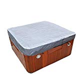 Cheap customize any shap&size hot tub cover cap 84″-86″-91″-96″x12″ and cover guard (96”x96”x12”)