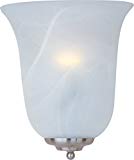 Maxim 20581MRSN Essentials 1-Light Wall Sconce, Satin Nickel Finish, Marble Glass, MB Incandescent Incandescent Bulb , 100W Max., Dry Safety Rating, Standard Dimmable, Glass Shade Material, 10350 Rated Lumens Review Maxim 20581MRSN Essentials 1-Light Wall Sconce, Satin Nickel Finish, Marble Glass, MB Incandescent Incandescent Bulb , 100W Max., Dry Safety Rating, Standard Dimmable, Glass Shade Material, 10350 Rated Lumens Review