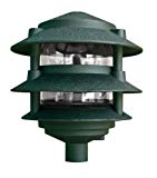 Dabmar Lighting D5000-G Pagoda Fixture 3 Tier Incand 120V Light, Green Finish Review