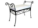 Cheap PTC Home & Garden Poet’s Single Iron Garden Bench Cheap PTC Home & Garden Poet’s Single Iron Garden Bench