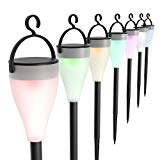 Aglaia Solar Garden Light Outdoor, LED Outdoor Landscape Lighting 6Pack, IP65 Waterproof, 7 Color Changing, Long Playing Time Garden, Yard, Lawn, Pathway For Sale Aglaia Solar Garden Light Outdoor, LED Outdoor Landscape Lighting 6Pack, IP65 Waterproof, 7 Color Changing, Long Playing Time Garden, Yard, Lawn, Pathway For Sale