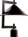 Kichler 49063OZ Ripley Outdoor Post Mount 1-Light, Olde Bronze Review