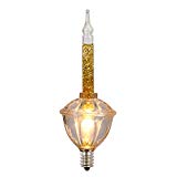 C7 Gold Glitter Bubble Light Set REPLACEMENT BULB 3 Pack C7 Gold Glitter Bubble Light Set REPLACEMENT BULB 3 Pack