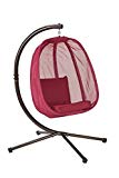 Flower House FHEC100-RD Egg Chair, Red Flower House FHEC100-RD Egg Chair, Red