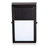 Maxxima Black Outdoor LED Wall Pack Light, 700 Lumens, 3000K Warm White, Rectangular, Energy Star Maxxima Black Outdoor LED Wall Pack Light, 700 Lumens, 3000K Warm White, Rectangular, Energy Star