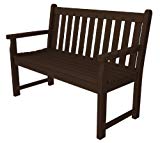 POLYWOOD TGB48MA Traditional Garden 48″ Bench, Mahogany Review POLYWOOD TGB48MA Traditional Garden 48″ Bench, Mahogany Review