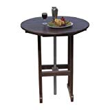 PolyWood RBT236SA Sand La Casa Cafe Round 36 PolyWood RBT236SA Sand La Casa Cafe Round 36