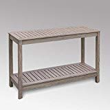 Cambridge-Casual 350225 West Lake Console Table, Weathered Grey For Sale