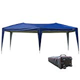 VINGLI 10’x20’ EZ Pop Up Canopy Tent,Folding Instant Wedding Party Commercial Gazebo W/Rolling Carrying Case Bag, Blue For Sale VINGLI 10’x20’ EZ Pop Up Canopy Tent,Folding Instant Wedding Party Commercial Gazebo W/Rolling Carrying Case Bag, Blue For Sale
