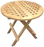 D-Art Collection Teak Round Picnic Table D-Art Collection Teak Round Picnic Table