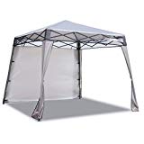 EzyFast Elegant Pop Up Beach Shelter, Ultra Compact Portable Instant Canopy Tent with Back Wall and Carry Bag, Sports Cabana for Hiking, Camping, Fishing, Picnic, Family Outings For Sale