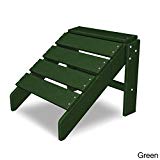 POLYWOOD SBO20GR South Beach Ottoman, Green Review