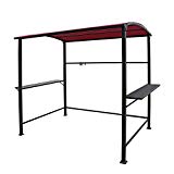 Cheap COBANA Grill Gazebo 8 4.6’ Outdoor Canopy Single-Tier Top, Red