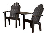 Little Cottage Classic Tete a Tete Deck Adirondack Chair