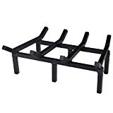 Cheap Heritage Products Super Heavy Duty Steel Fireplace Grate – Made in The USA (18-Inch)