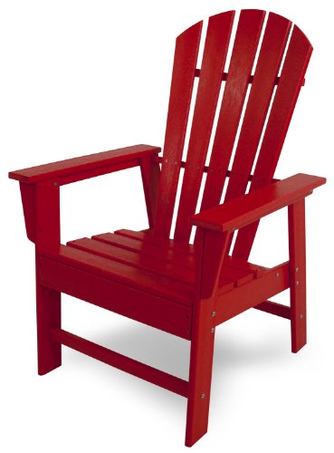 POLYWOOD SBD16SR South Beach Dining Chair, Sunset Red Review