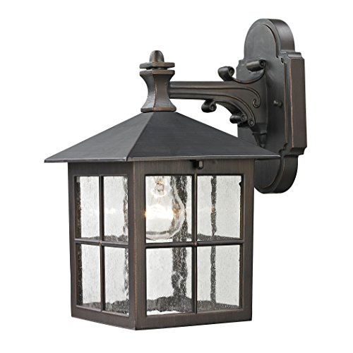 Cornerstone Lighting 8201EW/70 Shaker Heights Coach Lantern, Hazelnut Bronze