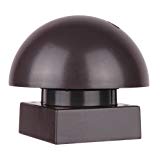 Cheap Thomas & Betts K852BR Red Dot Sitelight Post Top Light With Metal Back Plate And Mounting Hardware, Bronze Finish