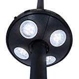 Baner Garden TD37 Patio Umbrella Light,Cordless 24 LED Downshine Lights and 12 LED Uplit Lights,Umbrella Pole Light for Patio Umbrella or Outdoor Use (Black) Review