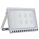 Missbee 50W Led Flood Light, Thinner Lighter Outdoor Security Light,5500Lm, Cold White 6000-6500K, IP67 Waterproof, Landscape Spotlights for garage, yard, lawn and Garden Missbee 50W Led Flood Light, Thinner Lighter Outdoor Security Light,5500Lm, Cold White 6000-6500K, IP67 Waterproof, Landscape Spotlights for garage, yard, lawn and Garden