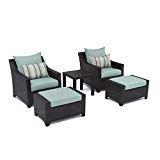 RST Brands OP-PECLB5-BLS-K Deco 5pc Club Chair & Ottoman Set – Bliss Review