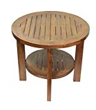 Cheap ALATEAK Indoor Outdoor Patio Garden Yard Bath Coffee Side Round Table Cheap ALATEAK Indoor Outdoor Patio Garden Yard Bath Coffee Side Round Table