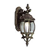 Trans Globe Lighting 4053 BC Outdoor Francisco 20″ Wall Lantern, Black Copper For Sale Trans Globe Lighting 4053 BC Outdoor Francisco 20″ Wall Lantern, Black Copper For Sale