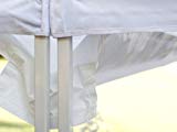 King Canopy RG10, 10-Feet Rain Gutter for Instant Canopies, White