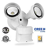 20W LED Security Light Motion Sensor Outdoor,LEDMEI CREE LED 5000K Daylight 2200LM 250W Equivalent IP65 Waterproof Outdoor Motion Sensor Adjustable Flood Light for Entryway Stairs Yard Garage For Sale