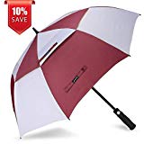 Cheap ZOMAKE Golf Umbrella Windproof Large 68 inch Double Canopy Automatic Open Umbrella for Men – Vented Sun Umbrella – Stick Umbrellas