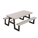 Lifetime 60030 W-Frame Folding Picnic Table, 6 Feet For Sale Lifetime 60030 W-Frame Folding Picnic Table, 6 Feet For Sale