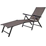 GHP Outdoor Patio Furniture Textilene Adjustable Pool Chaise Lounge Chair Review