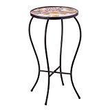 Cheap ELEGAN Glass Side Table Plant Stand Patio Stand Cheap ELEGAN Glass Side Table Plant Stand Patio Stand