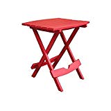 ATS Folding Patio Table Small Side End Table Outdoor Furniture Resin Square Red Portable Indoor & eBook by AllTim3Shopping ATS Folding Patio Table Small Side End Table Outdoor Furniture Resin Square Red Portable Indoor & eBook by AllTim3Shopping
