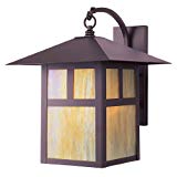 Livex Lighting 2137-07 Montclair Mission 1 Light Outdoor Bronze Finish Solid Brass Wall Lantern with Iridescent Tiffany Glass Review Livex Lighting 2137-07 Montclair Mission 1 Light Outdoor Bronze Finish Solid Brass Wall Lantern with Iridescent Tiffany Glass Review