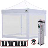 Cheap Eurmax Basic 10×10 Ez Pop up Canopy Screen Houses Shelter Commercial Tent with Mesh Walls and Roller Bag Cheap Eurmax Basic 10×10 Ez Pop up Canopy Screen Houses Shelter Commercial Tent with Mesh Walls and Roller Bag