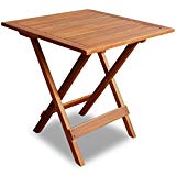 vidaXL Outdoor Folding Square Coffee/Side Table Acacia Wood Patio Deck Garden Furniture Review vidaXL Outdoor Folding Square Coffee/Side Table Acacia Wood Patio Deck Garden Furniture Review