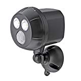 Mr Beams MB390 300-Lumen Weatherproof Wireless Battery Powered LED Ultra Bright Spotlight with Motion Sensor, Brown Review