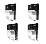 1000LED LED Wall Pack Light, 20W, Photocell Dusk to Dawn, 250W Replacement, 2,450Lm, 5000K, AC110-277V, Waterproof IP65, Outdoor Security Light,5 Years Warranty (4-Pack) For Sale