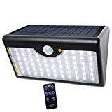 OUYIDE Solar Lights Outdoor 60 LED Super Bright White Daylight Motion Sensor Lights Wireless Waterproof Security Solar Light for Front Door Yard Garage Deck Porch Shed Walkway Fence