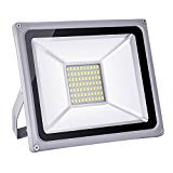 Cheap 50w Led Flood Light Outdoor, IP65 Waterproof, led Light Bulbs High Power Equivalent, Super Bright Security Lights, Floodlight Landscape Wall Lights by Coolkun (Cold White, 50W)