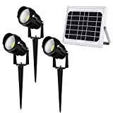 【Upgrade】 Solar Lights Outdoor Landscape Spot Lights Spotlight Stake Light 3 in 1 Solar Garden Spotlights LED IP66 Waterproof 150 lumens per Light Fixture Security Lighting Garden Yard 【Upgrade】 Solar Lights Outdoor Landscape Spot Lights Spotlight Stake Light 3 in 1 Solar Garden Spotlights LED IP66 Waterproof 150 lumens per Light Fixture Security Lighting Garden Yard